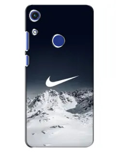 Чохол для Huawei Honor 8A з картинкою «Nike — зимові гори»