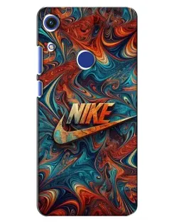 Чохол для Huawei Honor 8A з картинкою «Nike в абстракції»