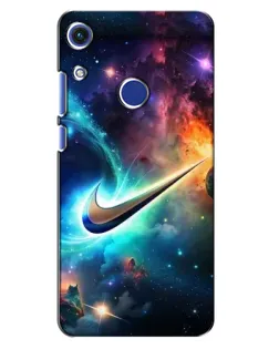 Чохол для Huawei Honor 8A з картинкою «Космічний Nike Swoosh»