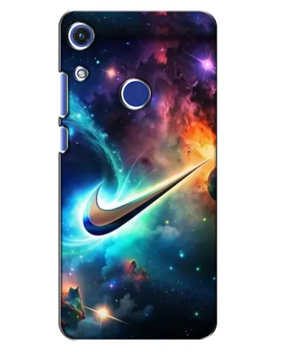 Чохол для Huawei Honor 8A з картинкою «Космічний Nike Swoosh»
