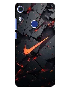 Чохол для Huawei Honor 8A з картинкою «Nike — ефект розломів»