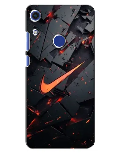 Чохол для Huawei Honor 8A з картинкою «Nike — ефект розломів»