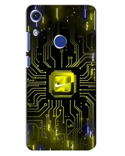 Чохол для Huawei Honor 8A з картинкою «Nike — золота іскра»