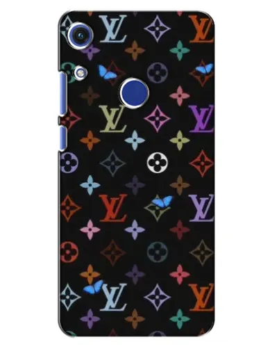 Чохол для Huawei Honor 8A з картинкою «Кольорова монограма LV»