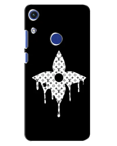 Чохол для Huawei Honor 8A з картинкою «Квіткова монограма»