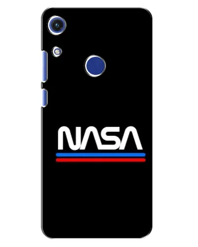 Чохол для Huawei Honor 8A з картинкою «NASA — класика Red Blue»