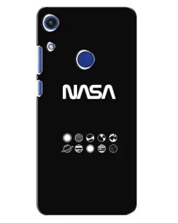 Чохол для Huawei Honor 8A з картинкою «NASA — технічний принт»