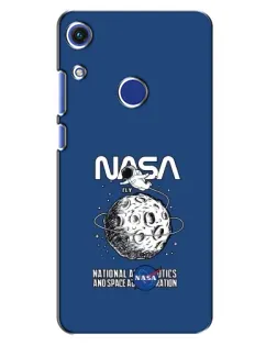 Чохол для Huawei Honor 8A з картинкою «NASA — місячна місія»