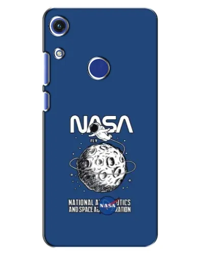 Чохол для Huawei Honor 8A з картинкою «NASA — місячна місія»