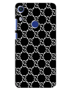 Чехол для Huawei Honor 8A с картинкой «Gucci — сетчатый паттерн»