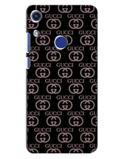 Чехол для Huawei Honor 8A с картинкой «Классическая монограмма Gucci»