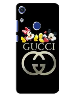 Чехол для Huawei Honor 8A с картинкой «Gucci — герои Disney»