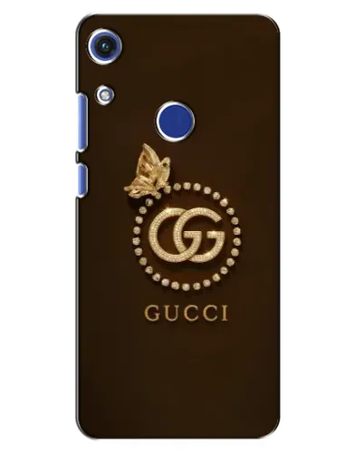 Чехол для Huawei Honor 8A с картинкой «Gucci — золотая бабочка»