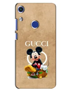Чехол для Huawei Honor 8A с картинкой «Микки Маус Gucci — крафт»
