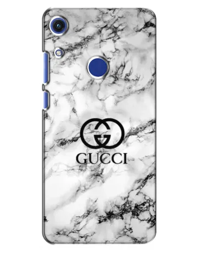 Чехол для Huawei Honor 8A с картинкой «Gucci — мраморный шик»