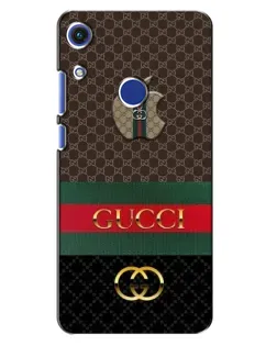 Чехол для Huawei Honor 8A с картинкой «Gucci — брендированный десерт»