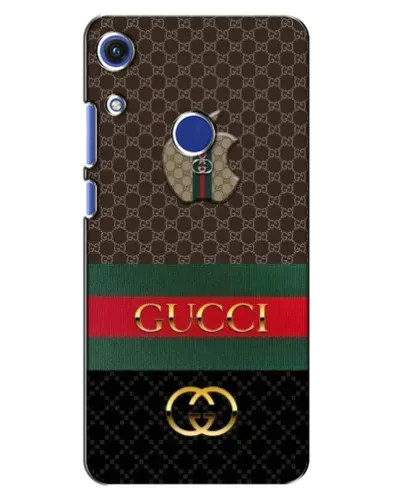 Чехол для Huawei Honor 8A с картинкой «Gucci — брендированный десерт»