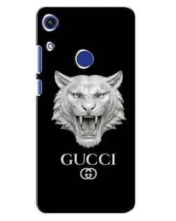 Чехол для Huawei Honor 8A с картинкой «Gucci — серебряный лев» Чехол для Huawei Honor 8A с картинкой «Gucci — серебряный лев»