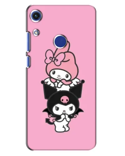Чохол для Huawei Honor 8A з картинкою «My Melody та Kuromi»