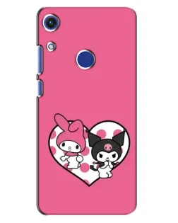 Чохол для Huawei Honor 8A з картинкою «Kuromi та My Melody» Чохол для Huawei Honor 8A з картинкою «Kuromi та My Melody»