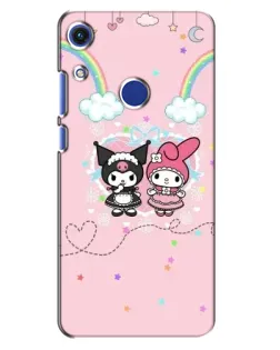 Чохол для Huawei Honor 8A з картинкою «My Melody та Kuromi» Чохол для Huawei Honor 8A з картинкою «My Melody та Kuromi»