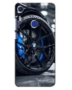 Чехол для Huawei Honor 8A с картинкой «Колесо BMW вблизи»