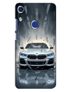 Чехол для Huawei Honor 8A с картинкой «BMW в свете фар»