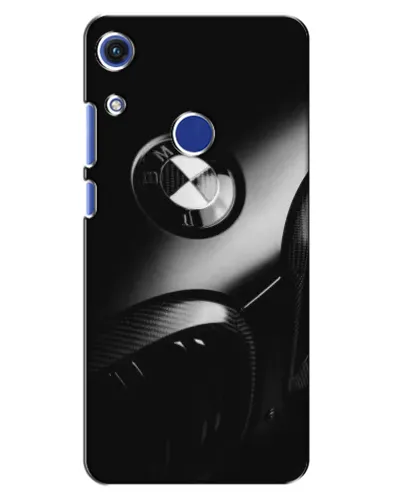 Чехол для Huawei Honor 8A с картинкой «Эмблема BMW — макро»