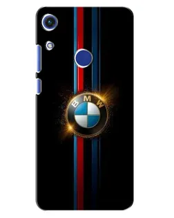 Чехол для Huawei Honor 8A с картинкой «BMW M-Power неон»