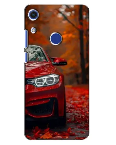Чехол для Huawei Honor 8A с картинкой «Осенняя BMW M4»
