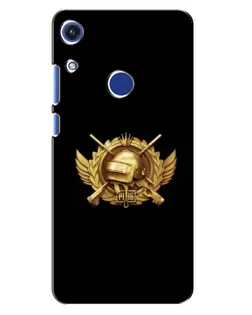 Чехол для Huawei Honor 8A с картинкой «PUBG — оранжевый градиент»