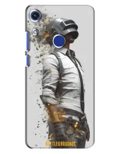 Чехол для Huawei Honor 8A с картинкой «PUBG — боец в пыли»