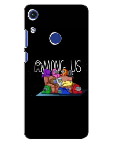 Чехол для Huawei Honor 8A с картинкой «Логотип Among Us» Чехол для Huawei Honor 8A с картинкой «Логотип Among Us»