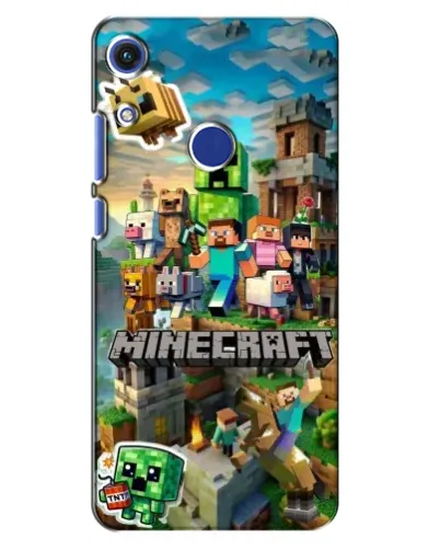 Чехол для Huawei Honor 8A с картинкой «Замок Minecraft» Чехол для Huawei Honor 8A с картинкой «Замок Minecraft»