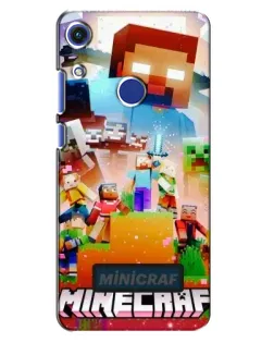 Чехол для Huawei Honor 8A с картинкой «Minecraft герои игры»