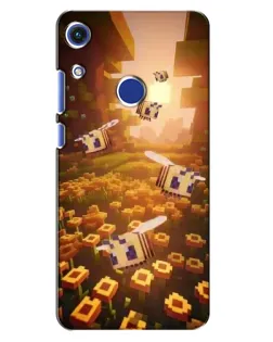 Чехол для Huawei Honor 8A с картинкой «Поле подсолнухов»