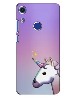 Чехол для Huawei Honor 8A с картинкой «Единорог градиент» Чехол для Huawei Honor 8A с картинкой «Единорог градиент»