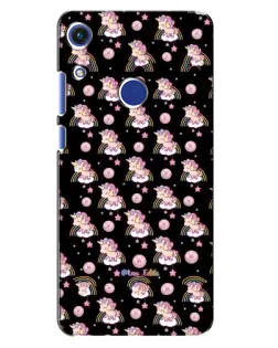 Чехол для Huawei Honor 8A с картинкой «Magic Unicorn паттерн»