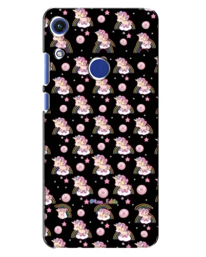 Чехол для Huawei Honor 8A с картинкой «Magic Unicorn паттерн»