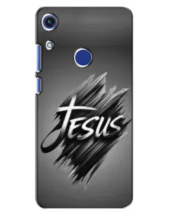Чехол для Huawei Honor 8A с картинкой «Надпись Jesus Graffiti»