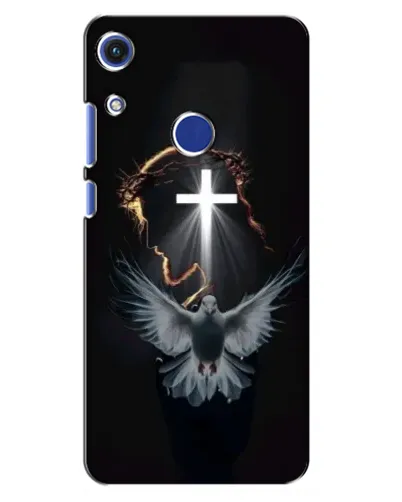 Чехол для Huawei Honor 8A с картинкой «Голубь и Свет» Чехол для Huawei Honor 8A с картинкой «Голубь и Свет»
