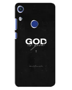 Чехол для Huawei Honor 8A с картинкой «GOD — Бог над всем»