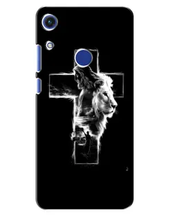 Чохол для Huawei Honor 8A з картинкою «Сяючий хрест Jesus»