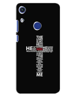 Чохол для Huawei Honor 8A з картинкою «Текстовий хрест»