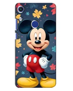 Чехол для Huawei Honor 8A с картинкой «Осенний Mickey Mouse»