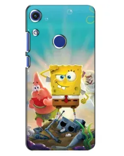 Чехол для Huawei Honor 8A с картинкой «Спанч Боб победитель»
