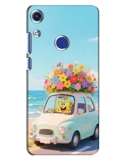 Чехол для Huawei Honor 8A с картинкой «Автомобильное путешествие»