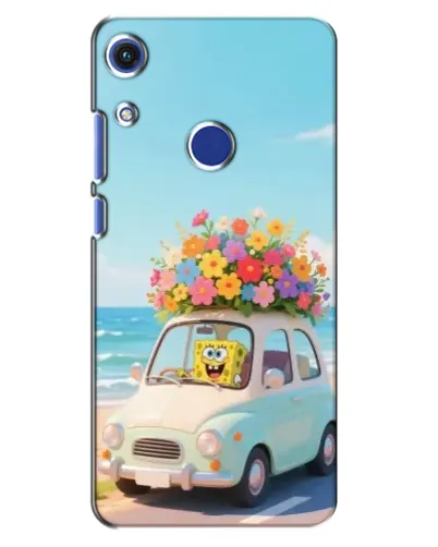 Чехол для Huawei Honor 8A с картинкой «Автомобильное путешествие»