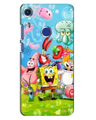 Чохол для Huawei Honor 8A з картинкою «Губка Боб та друзі» Чохол для Huawei Honor 8A з картинкою «Губка Боб та друзі»