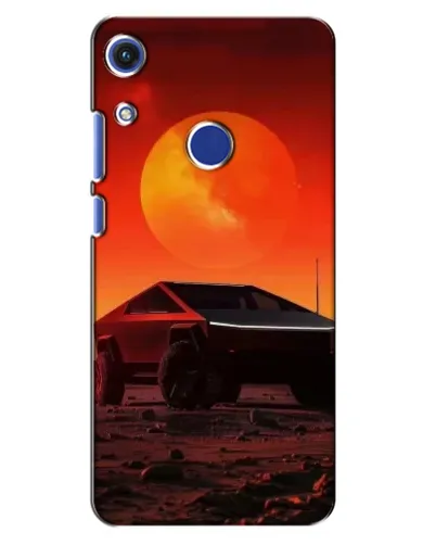 Чехол для Huawei Honor 8A с картинкой «Cybertruck на Марсе» Чехол для Huawei Honor 8A с картинкой «Cybertruck на Марсе»